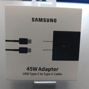 Cargador Certificado Samsung 45w tipo C-C
