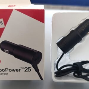 Cargador Certificado Para carro MOTOROLA 25w tipo USB-C cable integrado