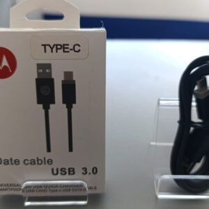 Cable Certificado MOTOROLA 3.0 tipo USB-C con cable integrado